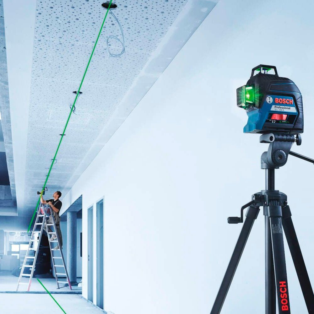 GLL 3-80 G Nivel Laser Verde Bosch 12 Lineas