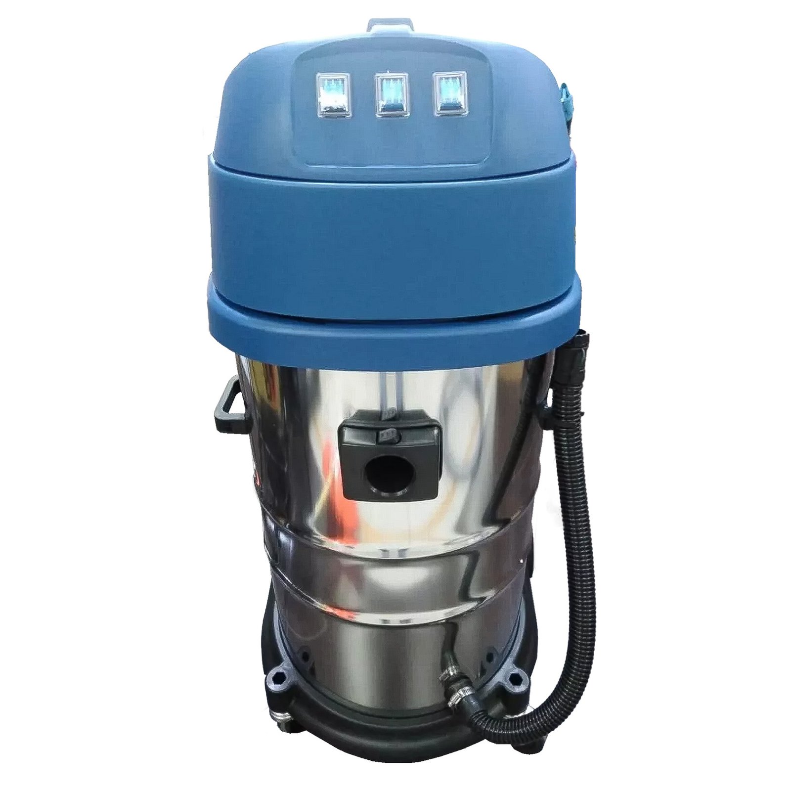 Aspiradora Industrial de Polvo y Agua - 80 litros - 3 Motores