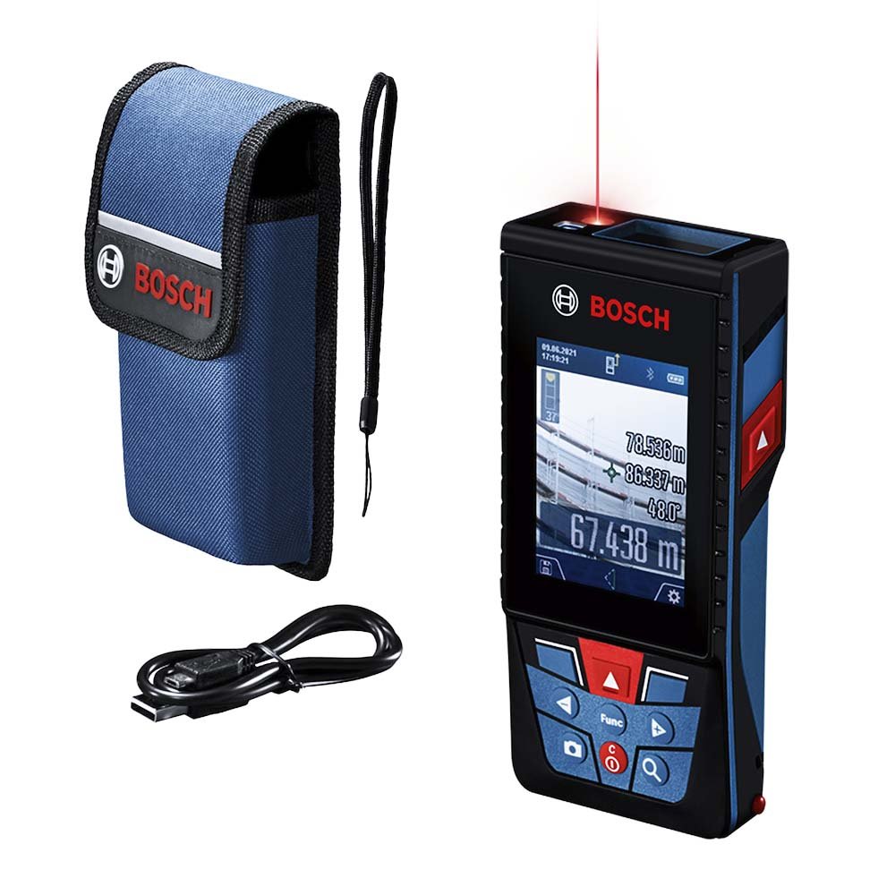 Medidor láser Bosch GLM 50-27 C, 50 metros, con Bluetooth
