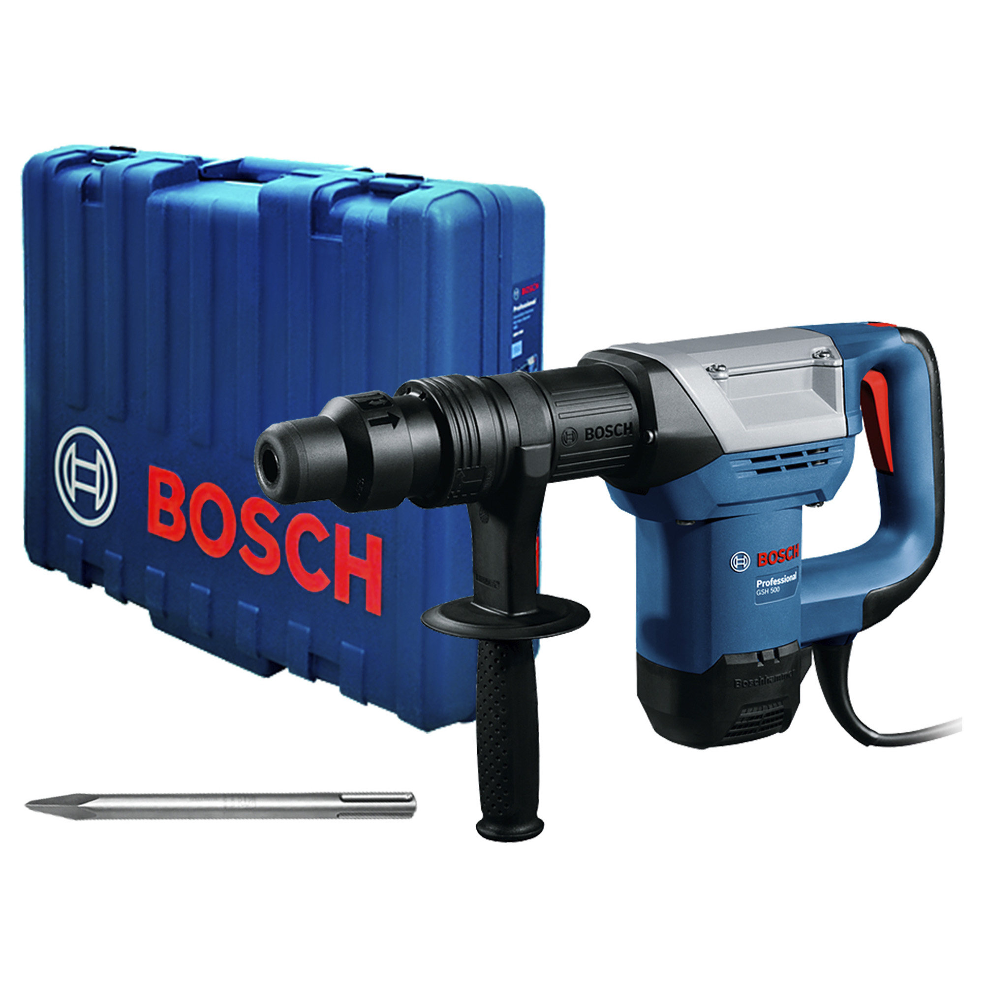 GSH 500 Demoledor Bosch SDS-Max 1100W 7.5 J 5.7 kg - JVL Solutions