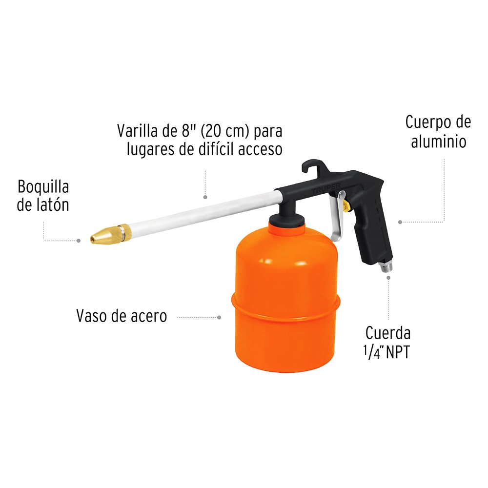 PILI-697 Pistola para Limpieza de Motores Truper