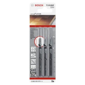 T101BIF Hoja de Calar Bosch Especial para Laminado HSS Recto/Fino